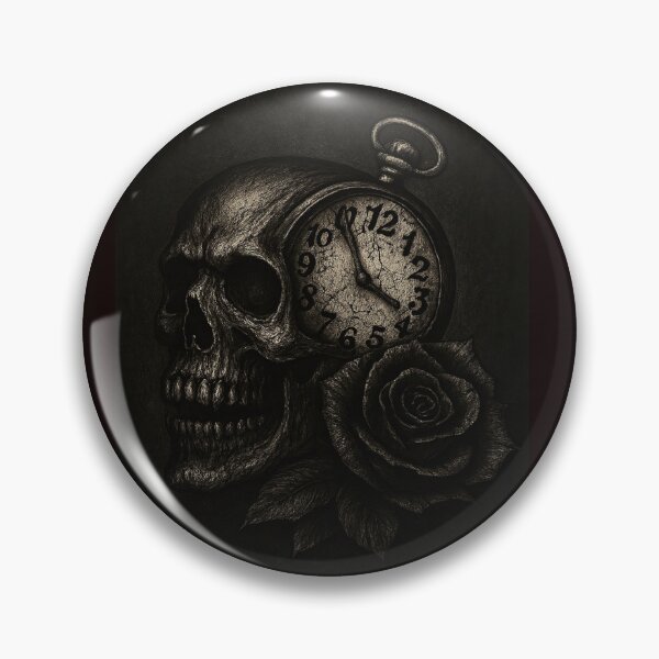 Item preview, Rose in the Clockwork Skull designed and sold by Kray80.