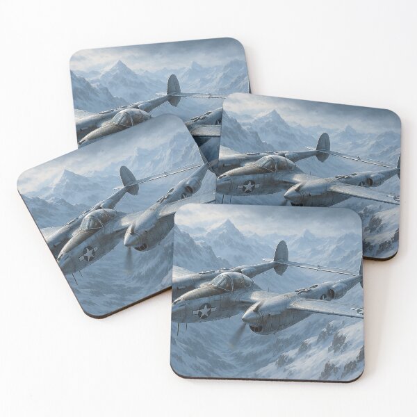 Item preview, Lockheed P-38 Lightning Arctic Patrol designed and sold by CTRL-DECAY.