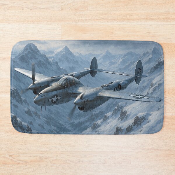 Item preview, Lockheed P-38 Lightning Arctic Patrol designed and sold by CTRL-DECAY.