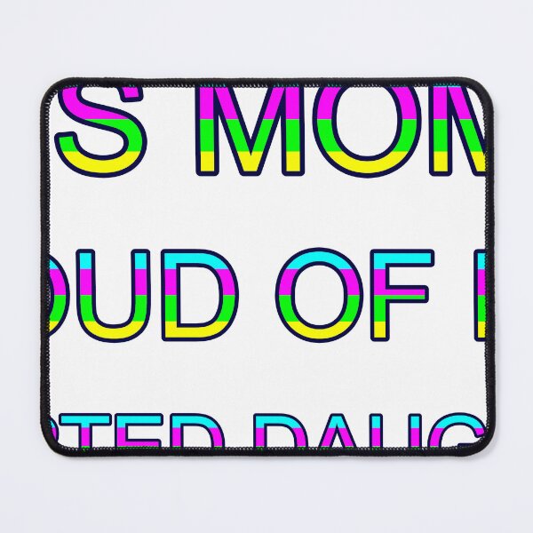 Item preview, This Mom Is Proud Of Her Adopted Daughter Bright Colors designed and sold by TheIconSmith.
