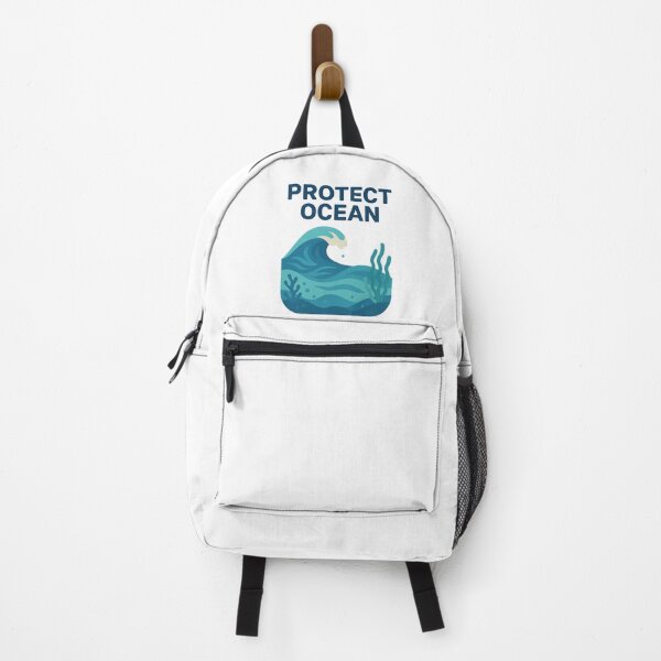 Item preview, Protect Ocean – Minimalist Wave Art designed and sold by Art for Every Person.