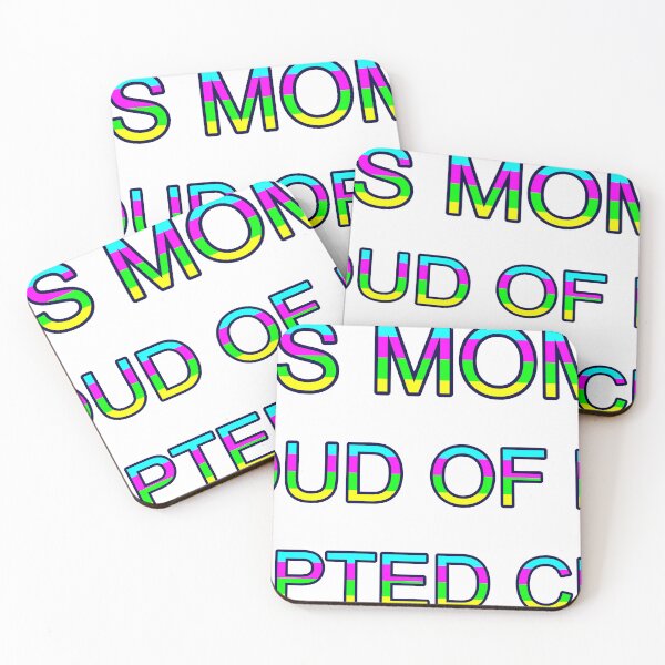Item preview, This Mom Is Proud Of Her Adopted Child Bright Colors designed and sold by TheIconSmith.