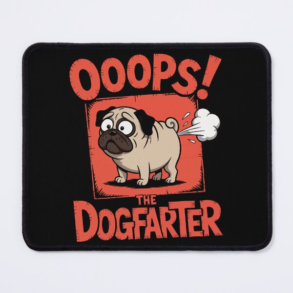 Item preview, The Dogfarter Pug designed and sold by 89BLACK.