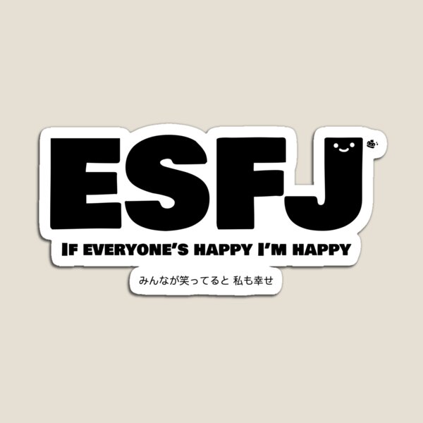 Aperçu de l'œuvre Oh!wee MBTI - ESFJ créée et vendue par OH!wee.