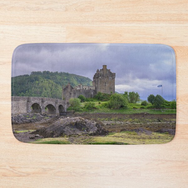 Item preview, Eilean Donan Castle at Low Tide, Highlands, Scotland designed and sold by Kasia Design.