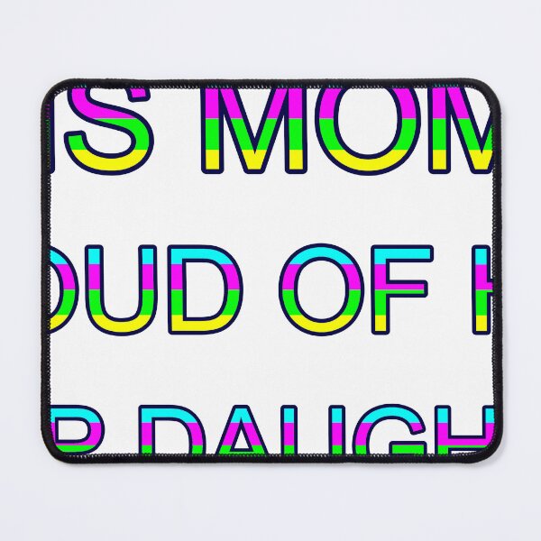 Item preview, This Mom Is Proud Of Her Step Daughter Bright Colors designed and sold by TheIconSmith.