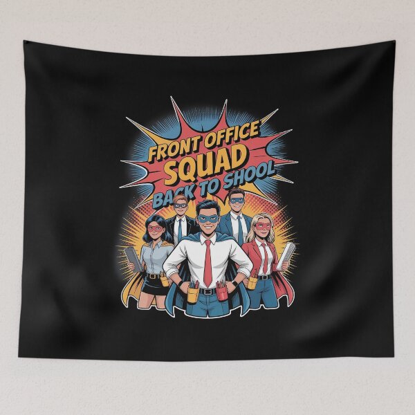 Item preview, Front Office Squad Back to School – Office Heroes Assemble designed and sold by Stock4U.