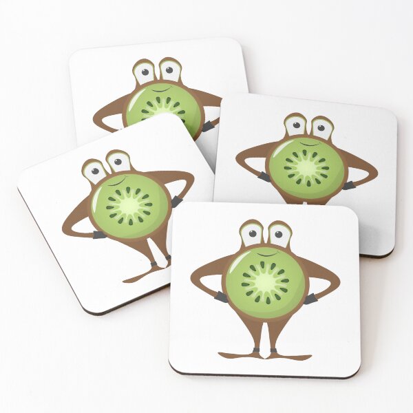 Item preview, Cute Kiwi Slice Character with Hands on Hips designed and sold by rymarenko.