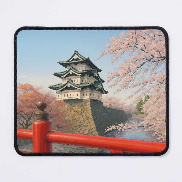 Item preview, The Hirosaki Castle in Spring designed and sold by Takeda-art.