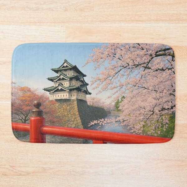 Item preview, The Hirosaki Castle in Spring designed and sold by Takeda-art.