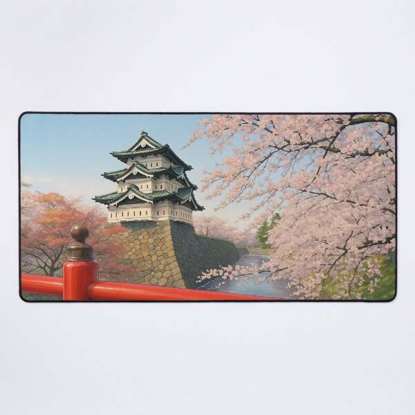 Item preview, The Hirosaki Castle in Spring designed and sold by Takeda-art.