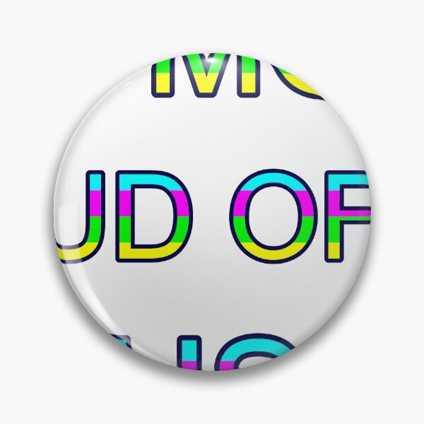 Item preview, This Mom Is Proud Of Her Bonus Son Bright Colors designed and sold by TheIconSmith.
