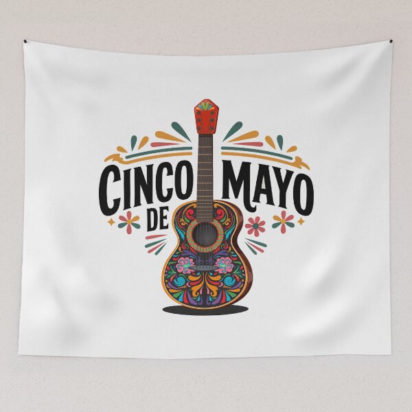 Item preview, Cinco De Mayo Mexican Guitar designed and sold by graphic-genie.