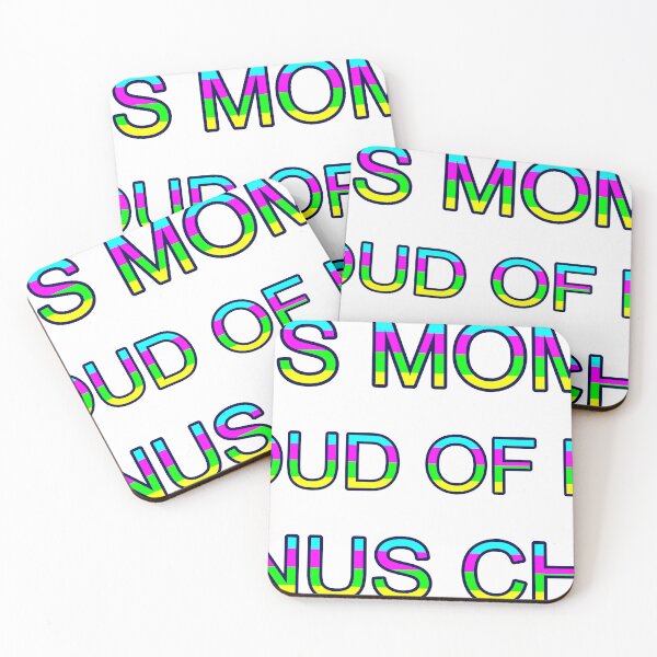 Item preview, This Mom Is Proud Of Her Bonus Child Bright Colors designed and sold by TheIconSmith.