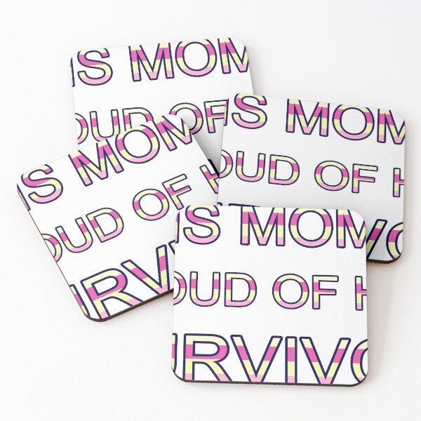 Item preview, This Mom Is Proud Of Her Survivor Soft Pink designed and sold by TheIconSmith.