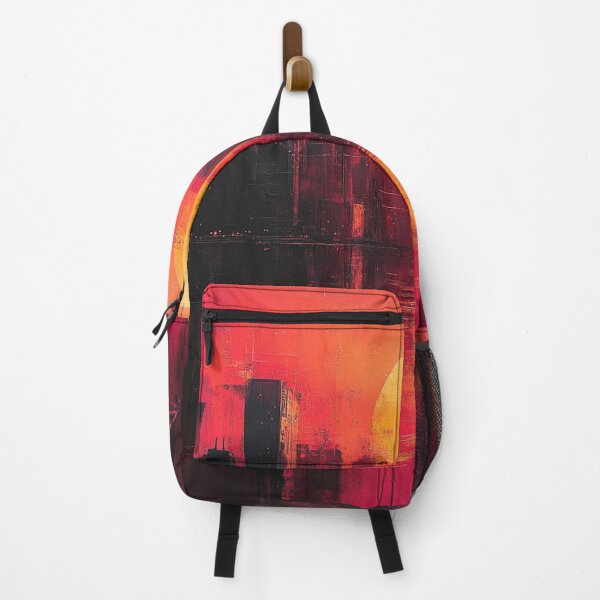 Item preview, Crimson City Sunset Reflection designed and sold by AITuneSphere.