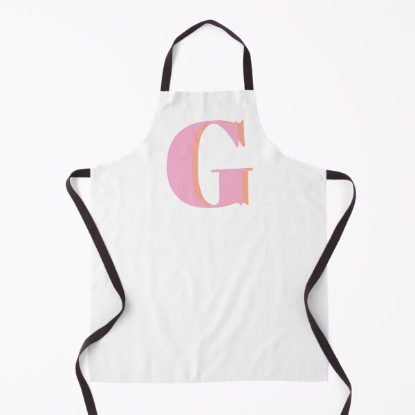 Item preview, Letter G in pastel pink – Cute Alphabet Initial Monogram Design designed and sold by Monika Howarth.
