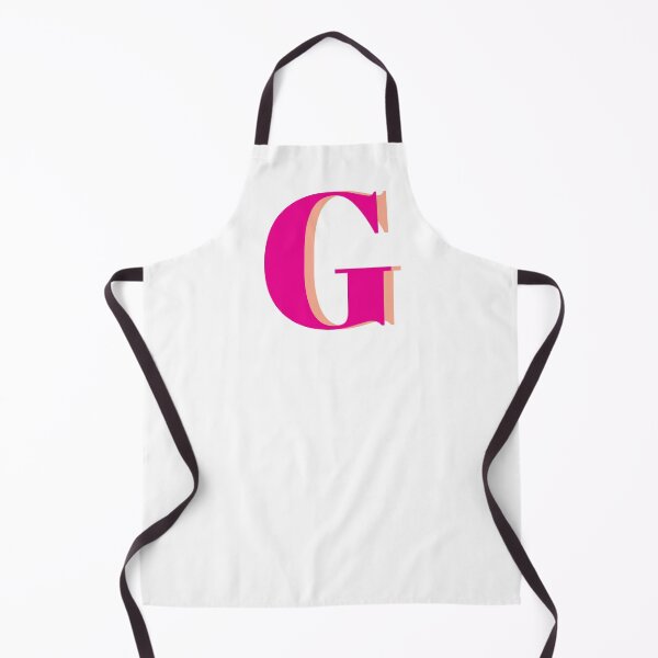 Item preview, Letter G in hot pink – Cute Alphabet Initial Monogram Design designed and sold by Monika Howarth.