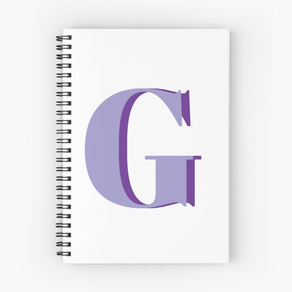 Item preview, Letter G in purple – Cute Alphabet Initial Monogram Design designed and sold by Monika Howarth.