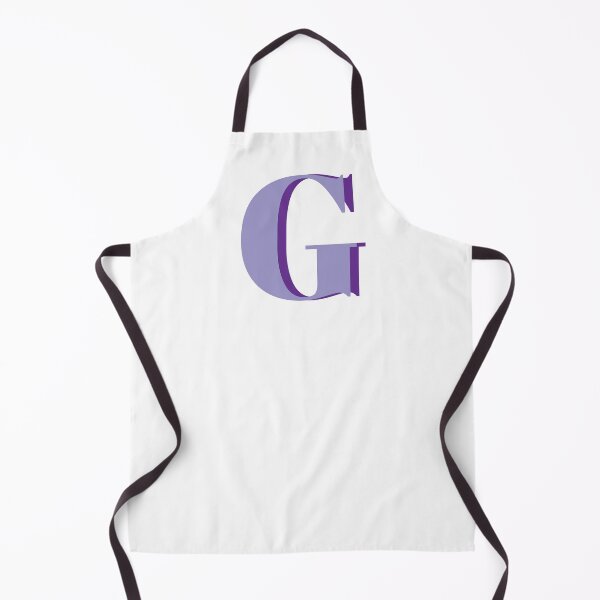 Item preview, Letter G in purple – Cute Alphabet Initial Monogram Design designed and sold by Monika Howarth.