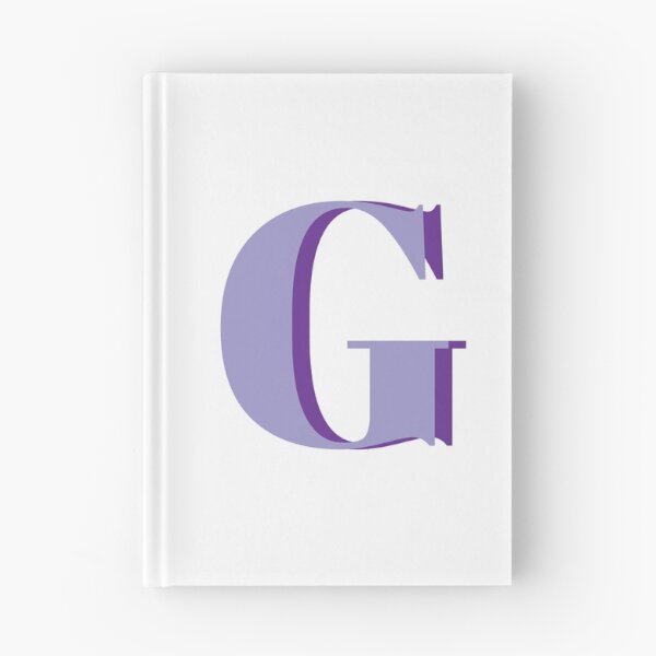 Artikelvorschau, Buchstabe G in Lila – Niedliches Alphabet-Monogramm-Design entworfen und verkauft von Monika Howarth.