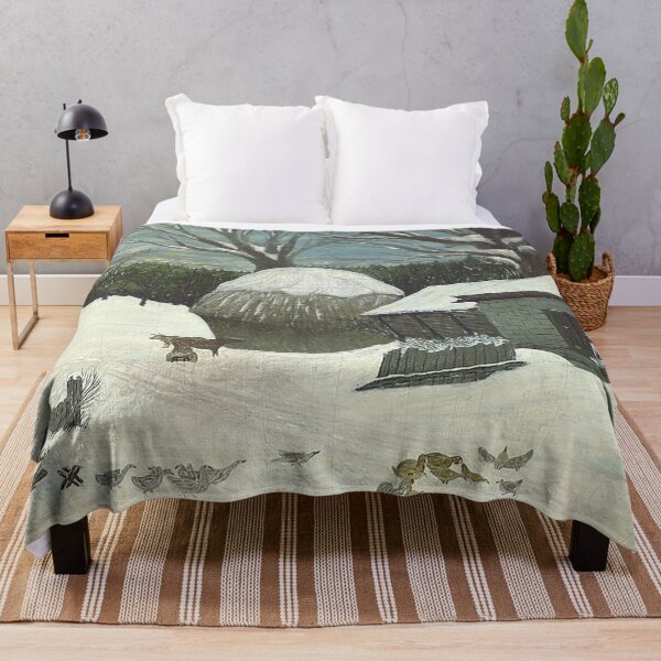 Item preview, New England Farm in Winter designed and sold by tomorrowsart.