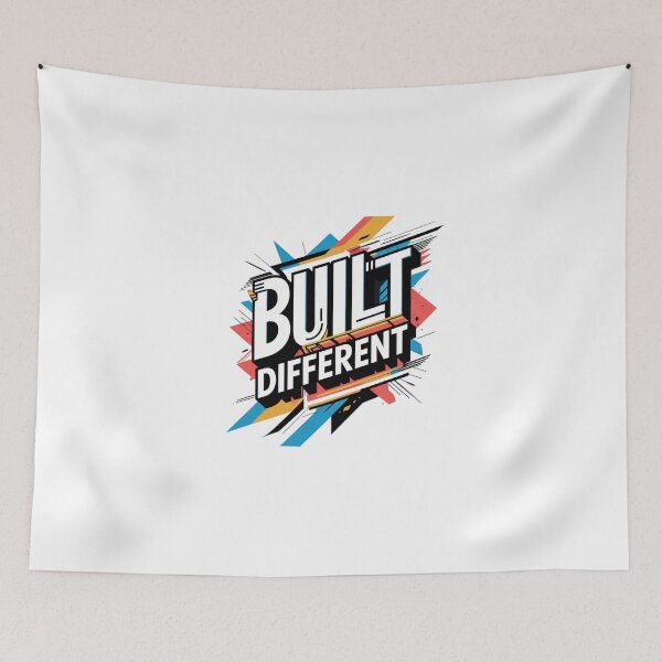 Item preview, Built Different designed and sold by CatchyWords.