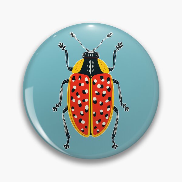 Item preview, Oswin Bug T-Shirt | Bold Insect Graphic Tee | Vibrant Nature Illustration | Artistic Casual Wear | Unique Gift for Art Lovers | Eye-Catching Bug Design designed and sold by Loffartdesign.
