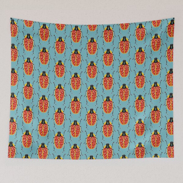 Item preview, Oswin Bug T-Shirt | Bold Insect Graphic Tee | Vibrant Nature Illustration | Artistic Casual Wear | Unique Gift for Art Lovers | Eye-Catching Bug Design designed and sold by Loffartdesign.