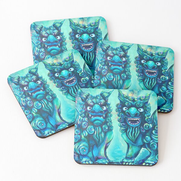 Item preview, Jewel Shisas designed and sold by Kate O’C Art.