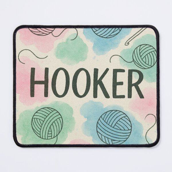 Item preview, Crochet ‘Hooker’ pastel graphic designed and sold by Justov.