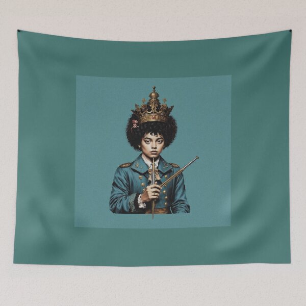 Item preview, Prince of the  Blade vintage kitsch portrait designed and sold by Vintage Designs +.