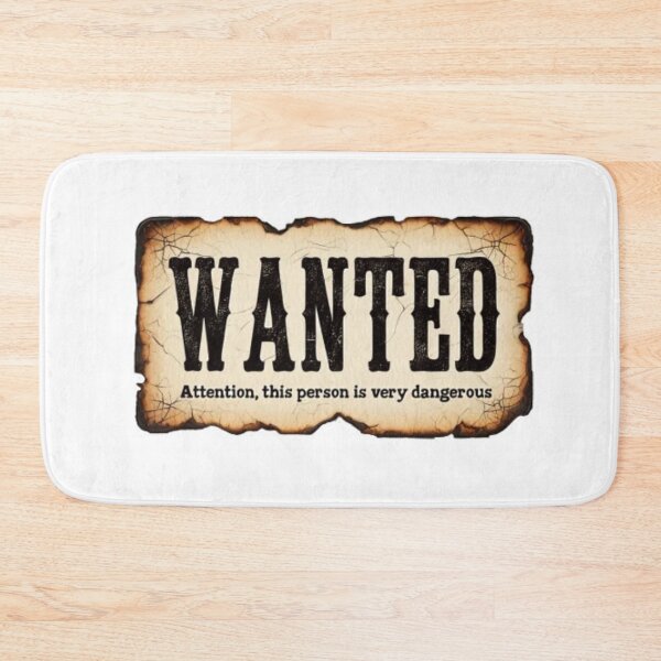 Item preview, WANTED designed and sold by 2DKH.