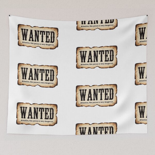 Item preview, WANTED designed and sold by 2DKH.