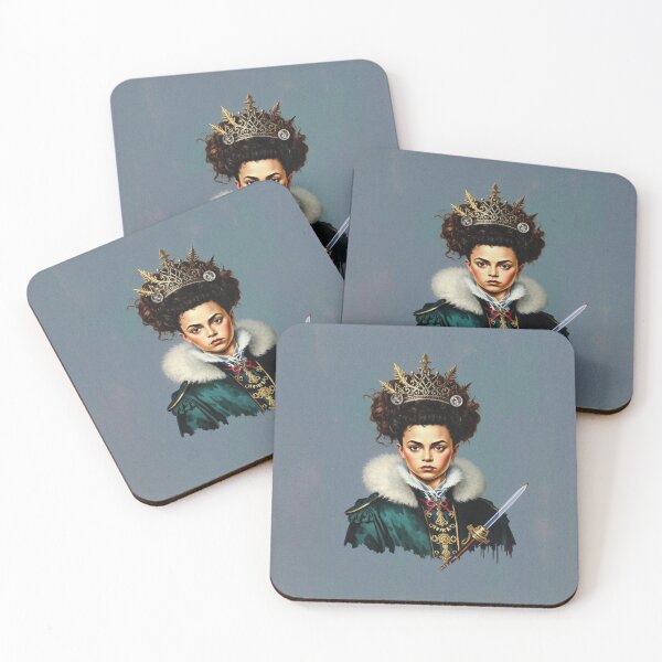 Item preview, Princess of the Blade vintage kitsch portrait designed and sold by Vintage Designs +.