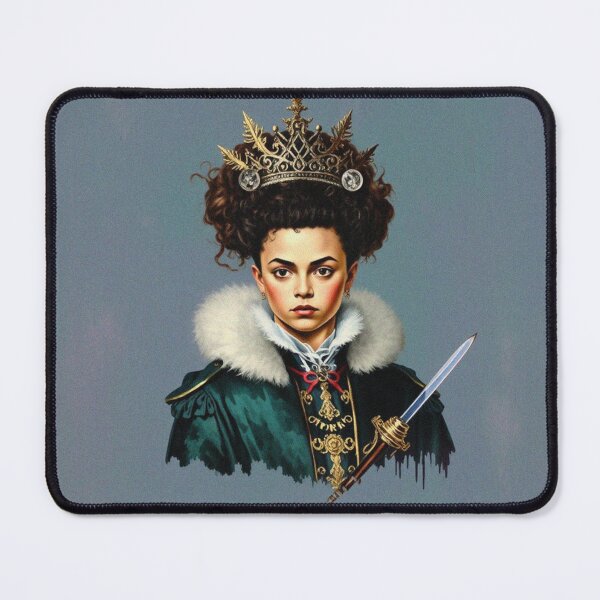 Item preview, Princess of the Blade vintage kitsch portrait designed and sold by Vintage Designs +.