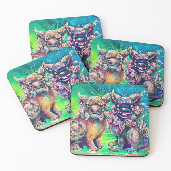Item preview, Green shisas designed and sold by Kate O’C Art.