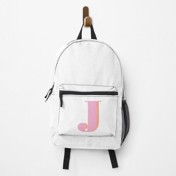 Item preview, Letter J in pastel pink – Cute Alphabet Initial Monogram Design designed and sold by Monika Howarth.