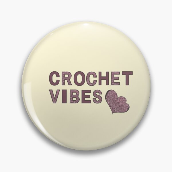 Item preview, Crochet Vibes PNG – Yarn Letter Frame for Stickers, Mugs, Tote Bags & Gifts designed and sold by gloriamelrose.
