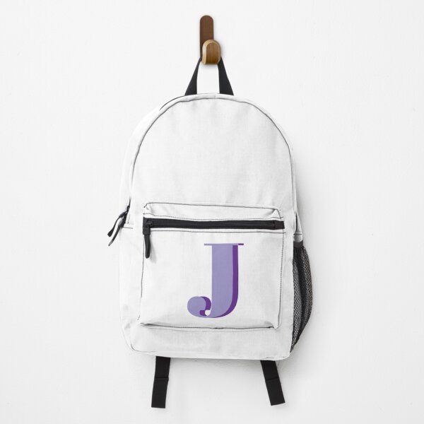 Item preview, Letter J in purple – Cute Alphabet Initial Monogram Design designed and sold by Monika Howarth.