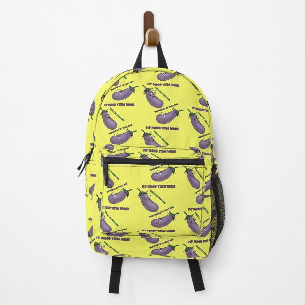 Item preview, Funny Eggplant Mood – My Mood This Week Emotional Veggie Design designed and sold by illeN-Art-World.
