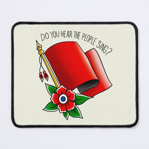Item preview, Red Flag Old School – Les Misérables designed and sold by byebyesally.
