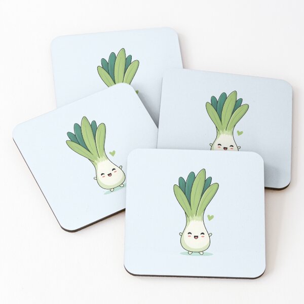 Item preview, Cute leek vegetables designed and sold by DerSenat.