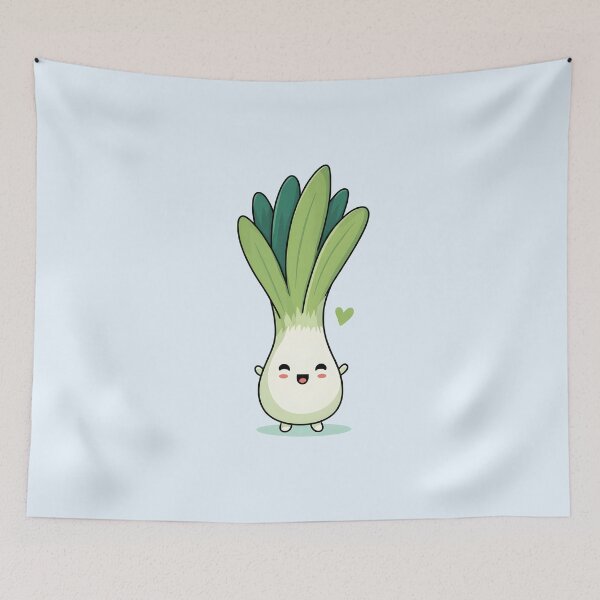 Item preview, Cute leek vegetables designed and sold by DerSenat.