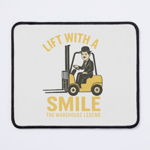 Item preview, The Warehouse Legend – Lift with a Smile designed and sold by RetroNibylander.