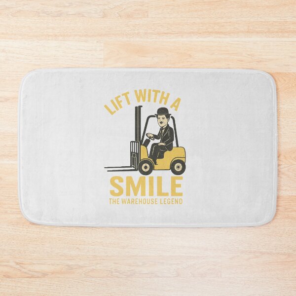 Item preview, The Warehouse Legend – Lift with a Smile designed and sold by RetroNibylander.