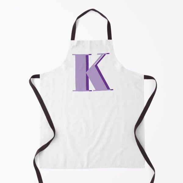 Item preview, Letter K in purple – Cute Alphabet Initial Monogram Design designed and sold by Monika Howarth.
