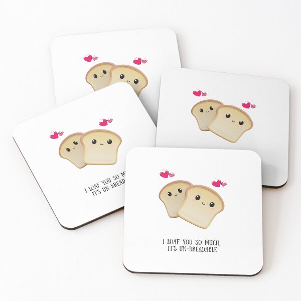 Item preview, Cute Bread Pun For husband wife boyfriend girlfriend fiance designed and sold by Luxe Evites .