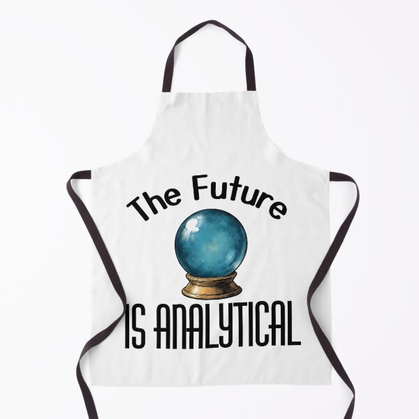Item preview, The Future Is Analytical – Smart STEM Quote for Women in Science designed and sold by MySciPic.