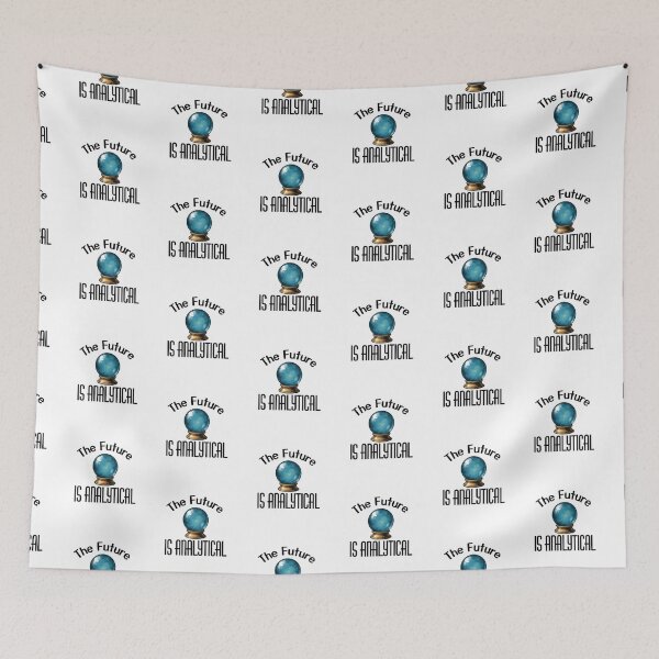 Item preview, The Future Is Analytical – Smart STEM Quote for Women in Science designed and sold by MySciPic.